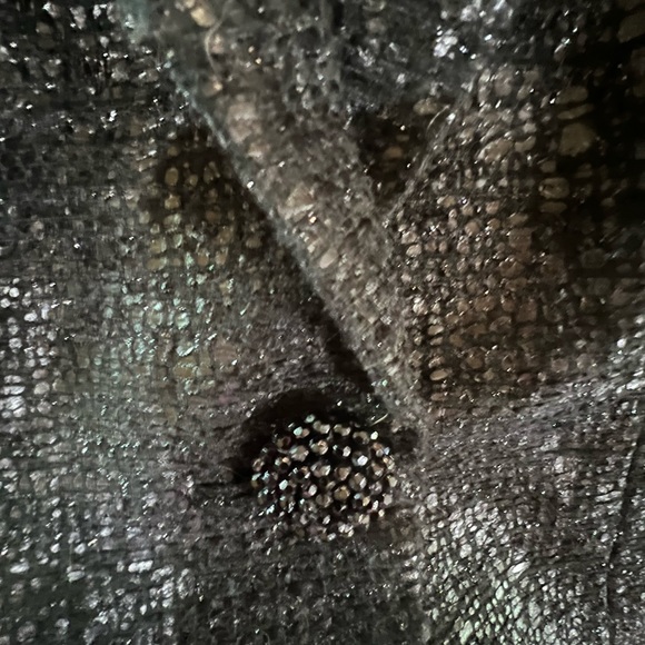 Black banana republic l’wren Scott blazer size 6 short jacket - Picture 4 of 4